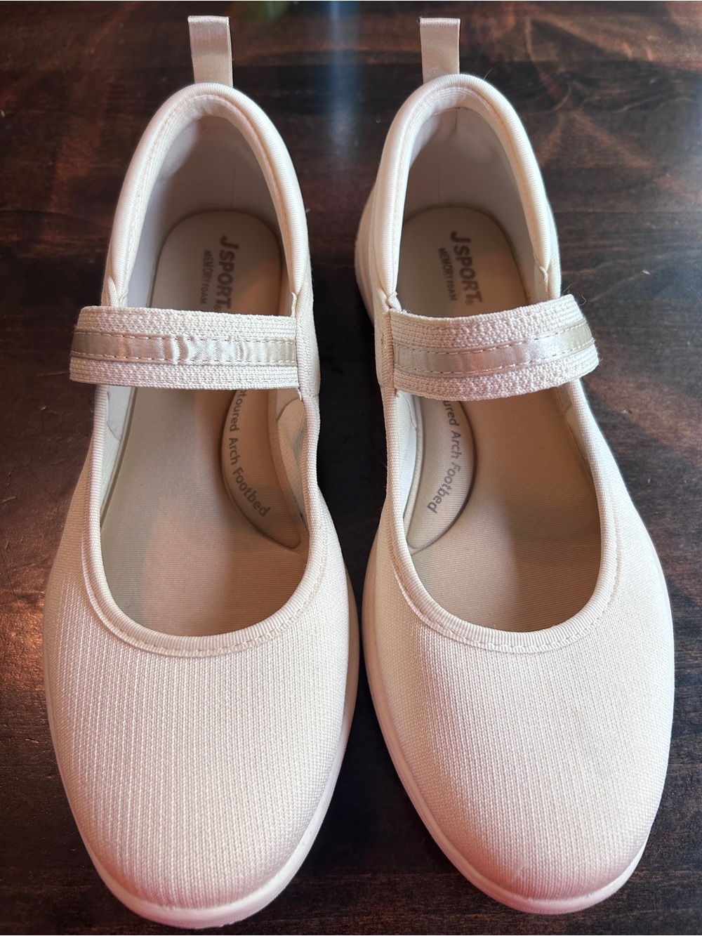 J Sport Mary Jane Style Women’s Slip On Shoes Size 8